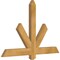 Ekena Millwork Kennewick Rough Sawn Timber Gable Bracket, Western Red Cedar, 48"W x 32"H x 2"D x 4"F, 16/12 Pitch GBW048X32X0204KEN00RWR - alternate 4